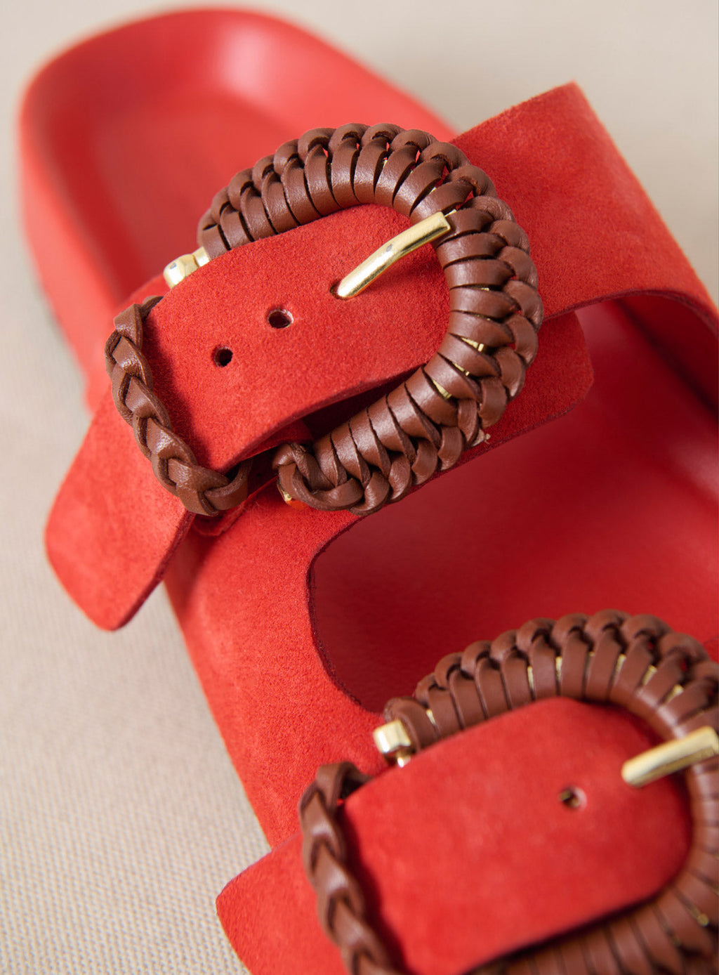 Sandalias Cora - Rojo