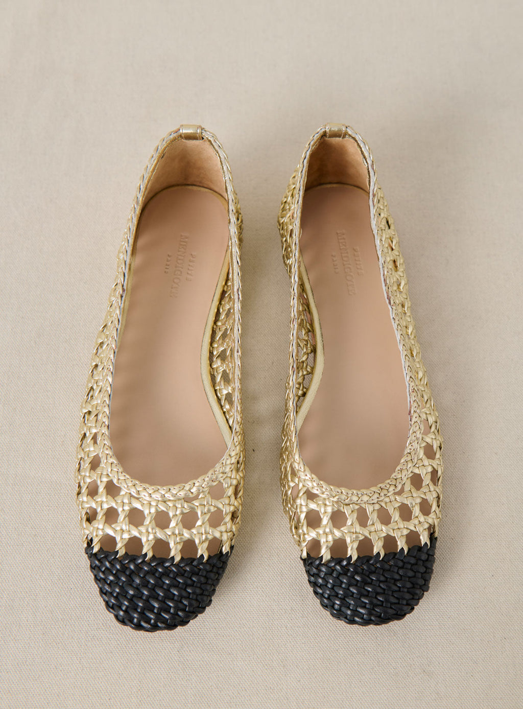 Coralie ballerinas - Gold