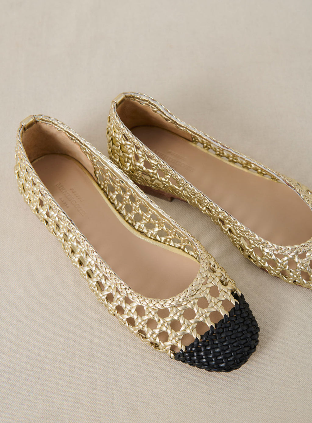 Coralie ballerinas - Gold