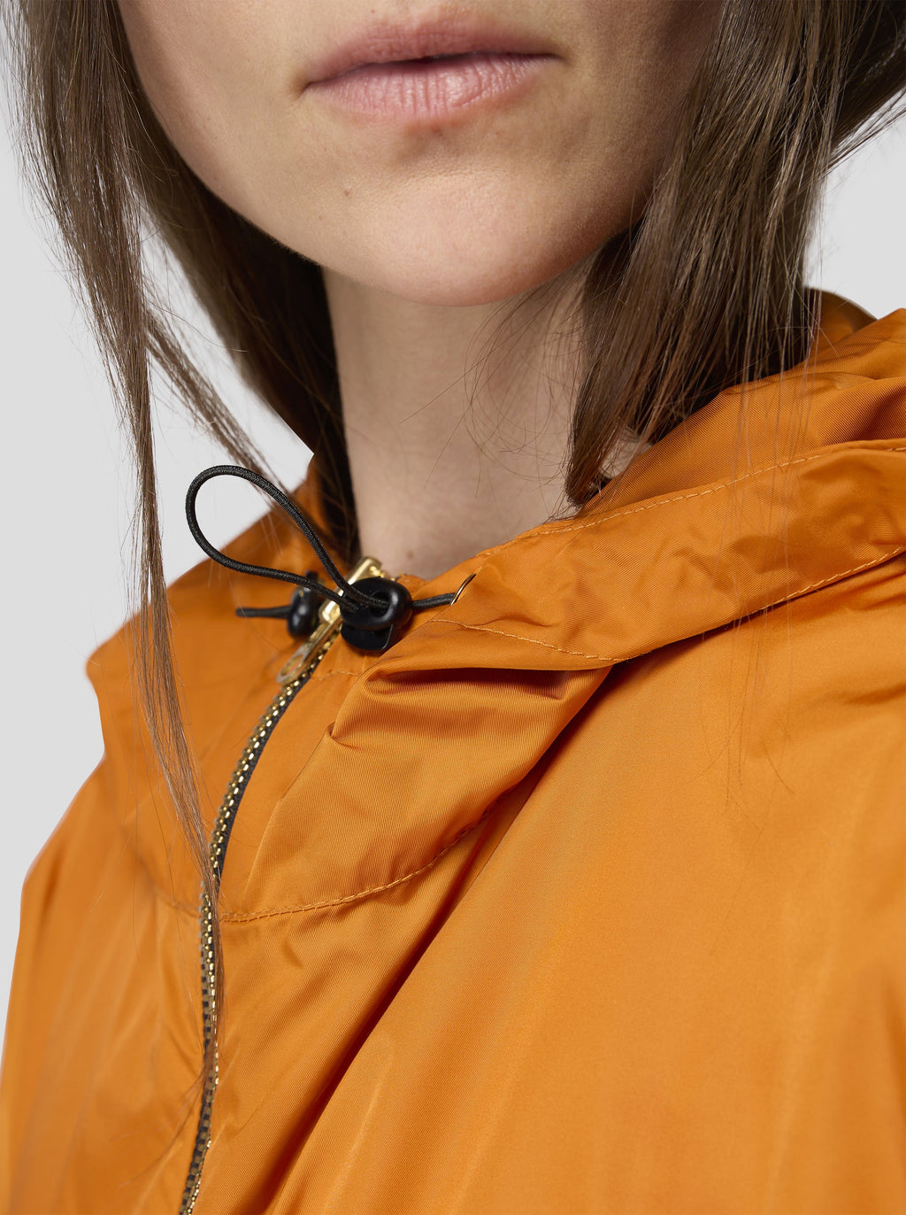Abrigo Tony Windbreaker In Shifting Terre De Feu Canvas