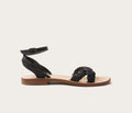 Sandales Criss Cross - Ebène - Femme