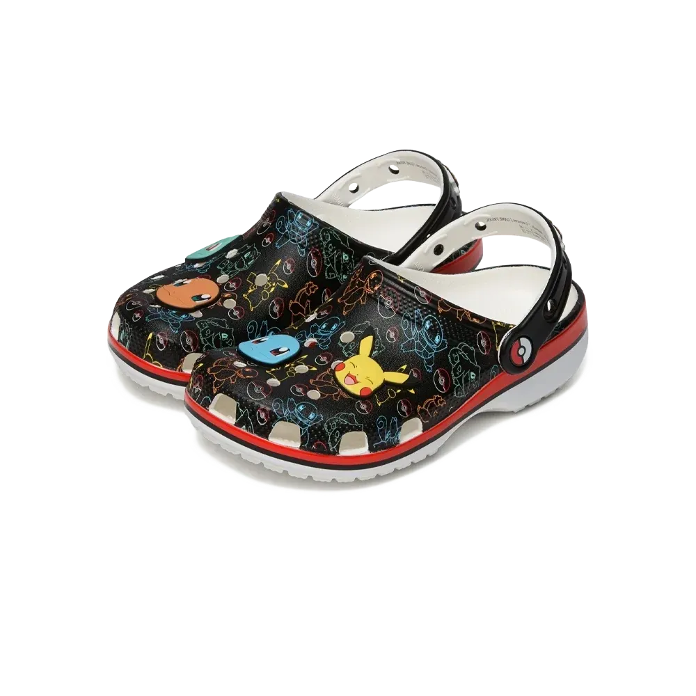 Crocs - Sandales Pokemon Print Classic Clog K Mlt