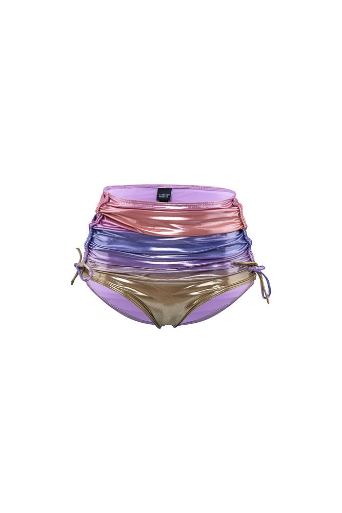 Fascinating High Waisted Panties Sunset Khaki/Pink