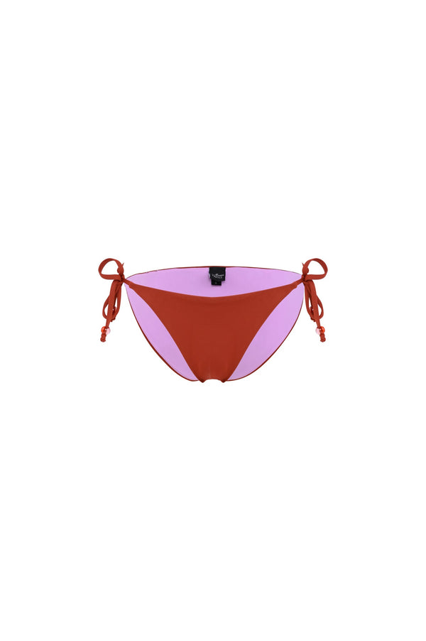 Culotte Attachante Perles Degrade Brun