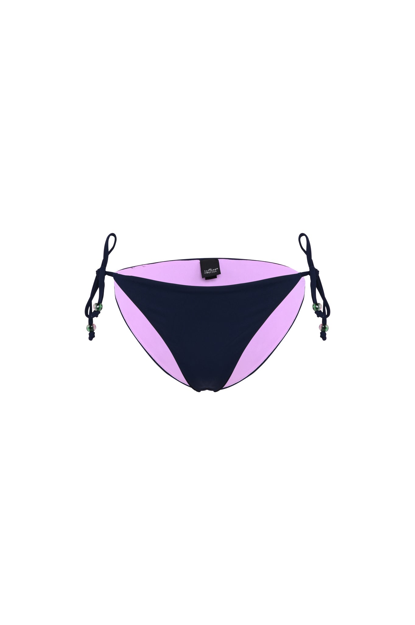 Culotte Attachante Perles Degrade Marine