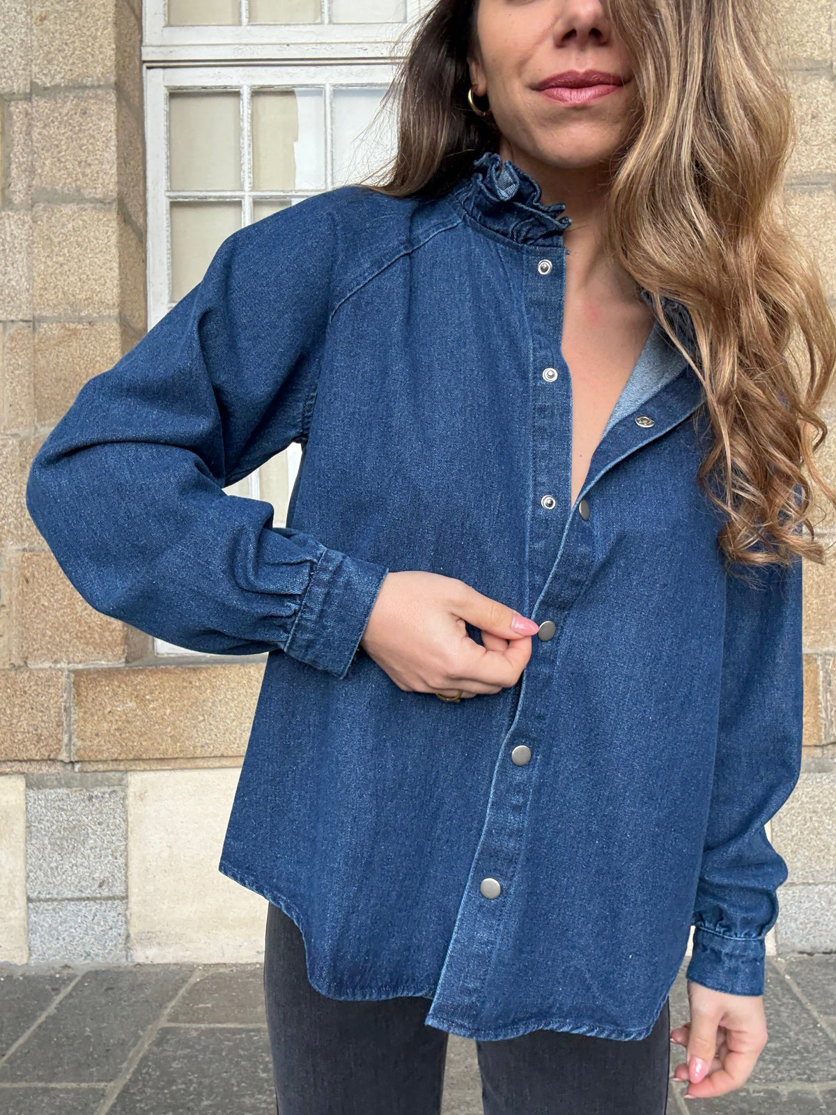 Livia denim overshirt