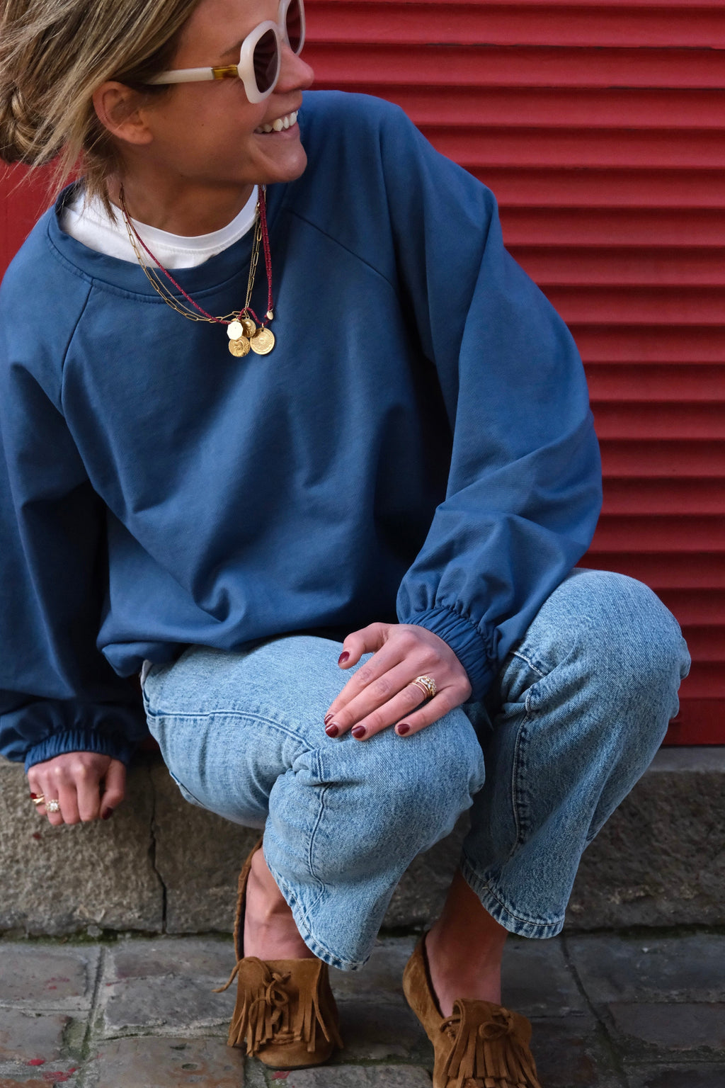 Blue Arthus Sweatshirt