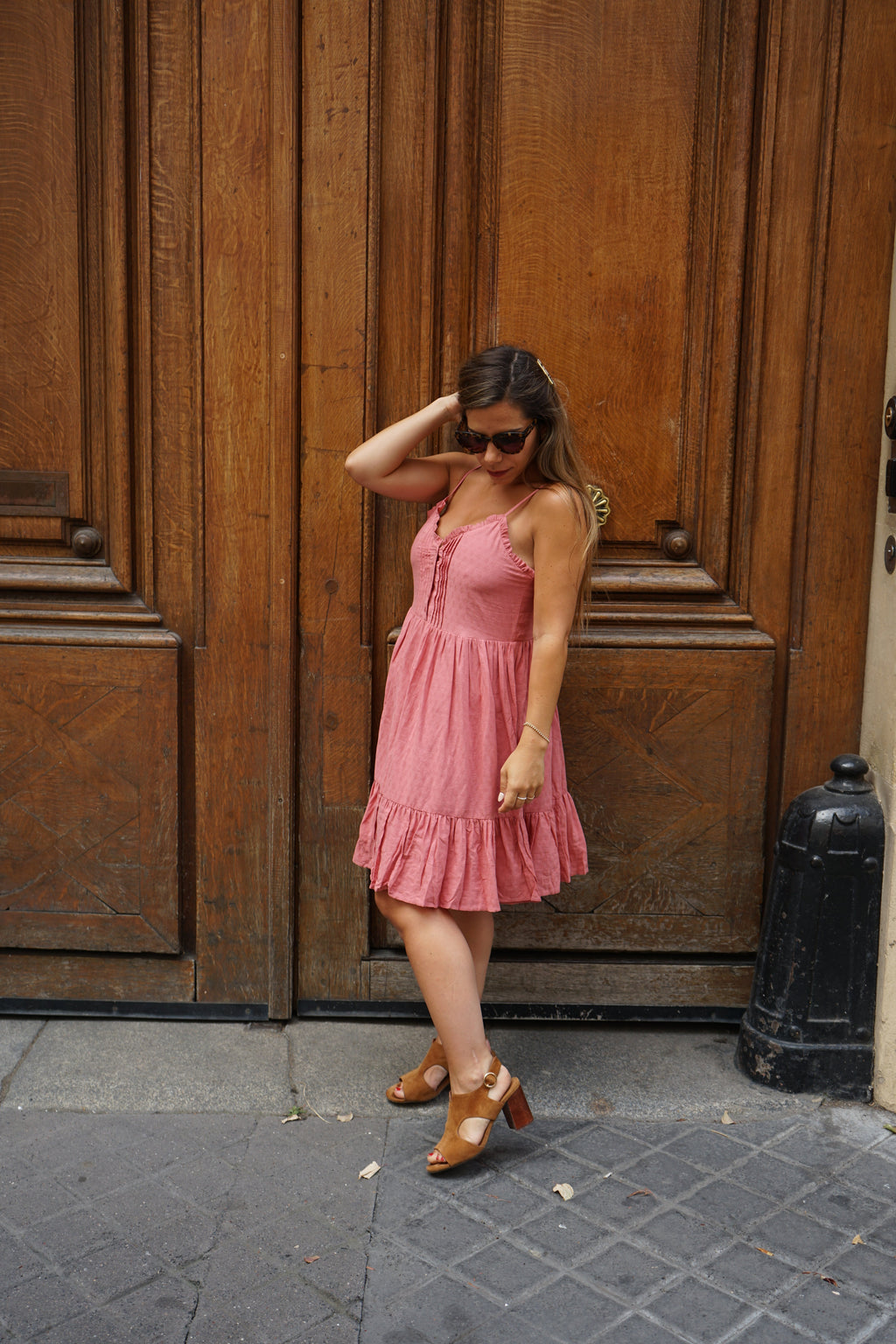 Vestido Léonie Bois De - Rosa