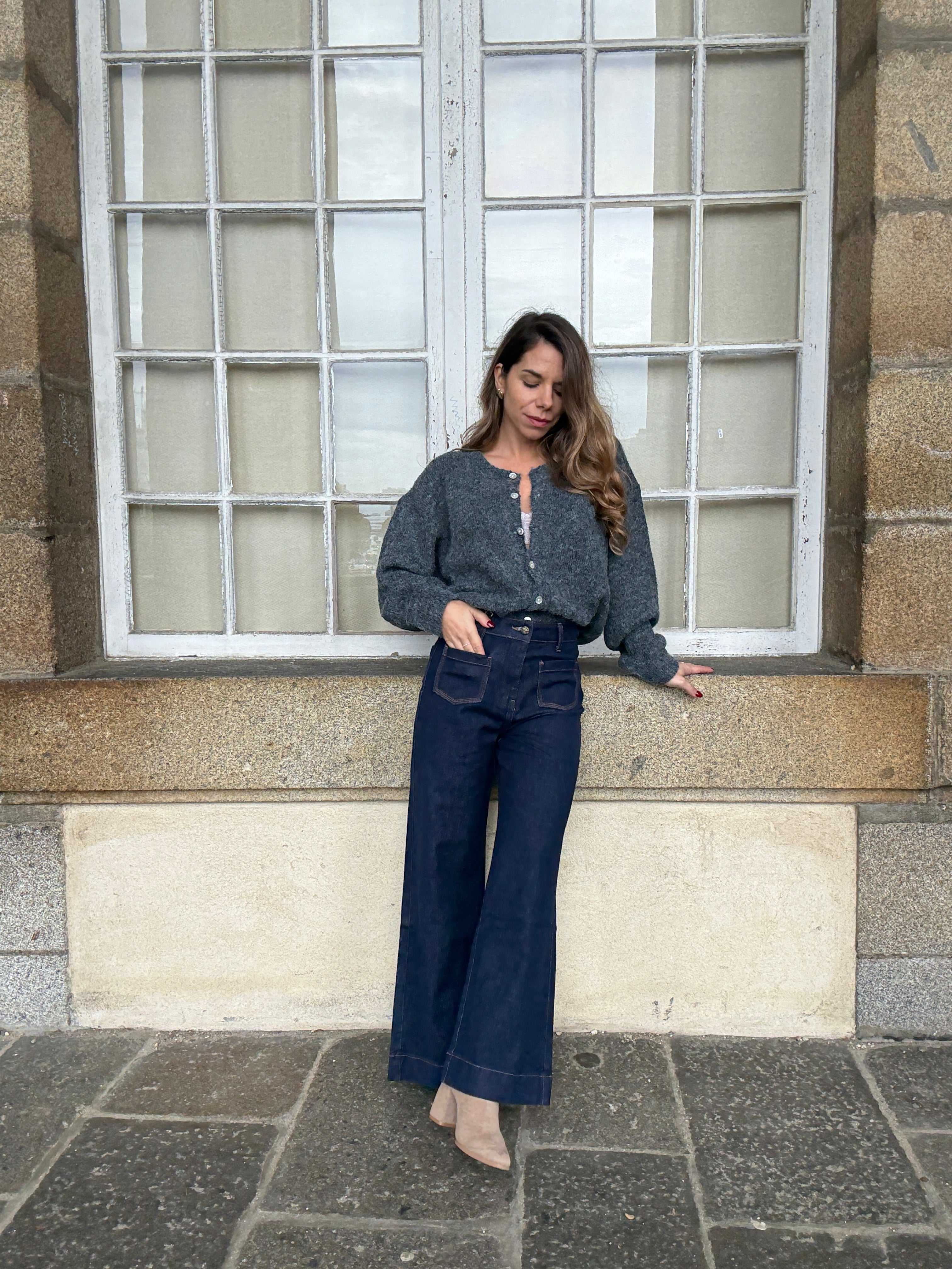 Dark Gray Charlie Cardigan