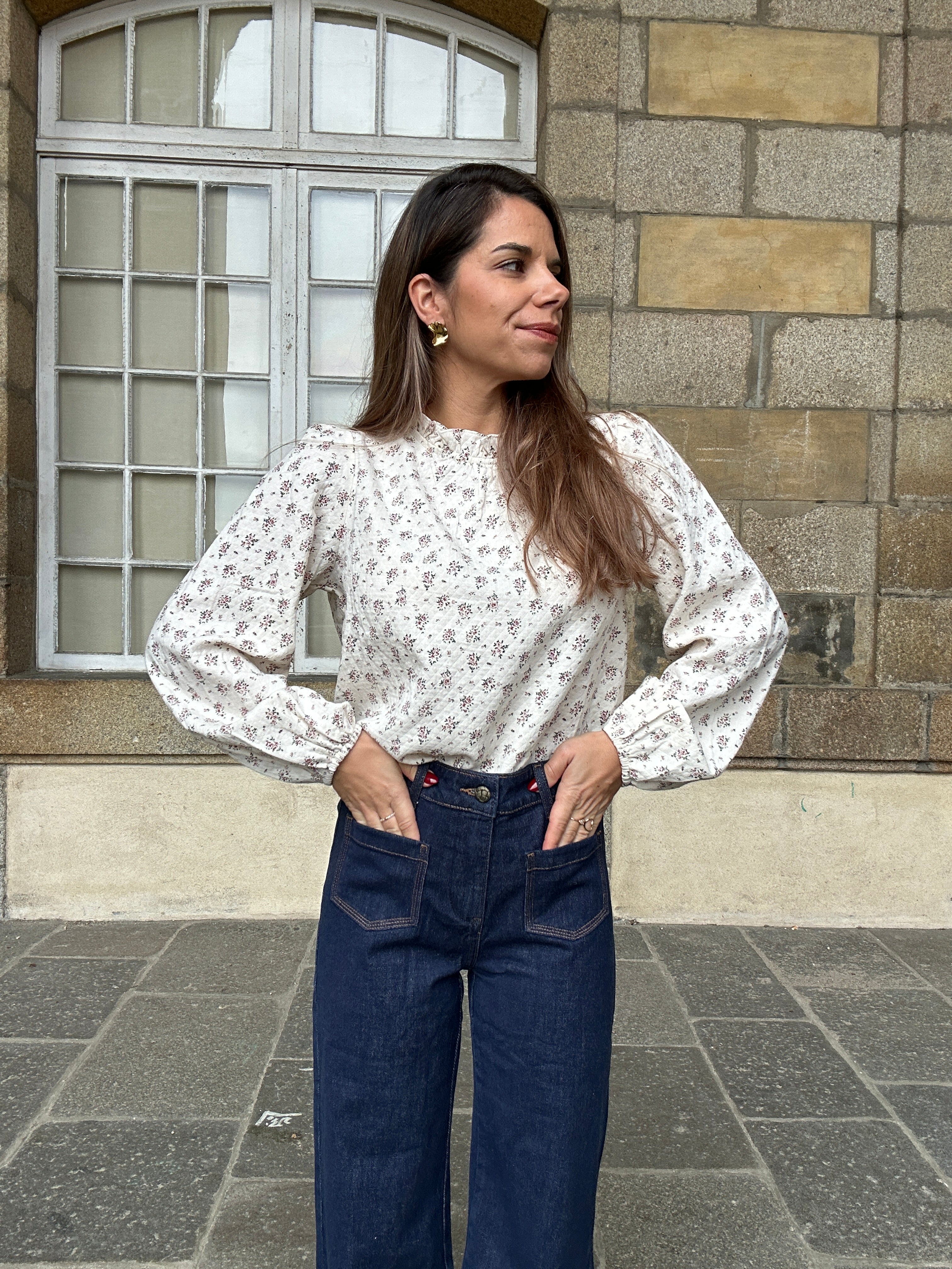 Pink Cotton Blouse