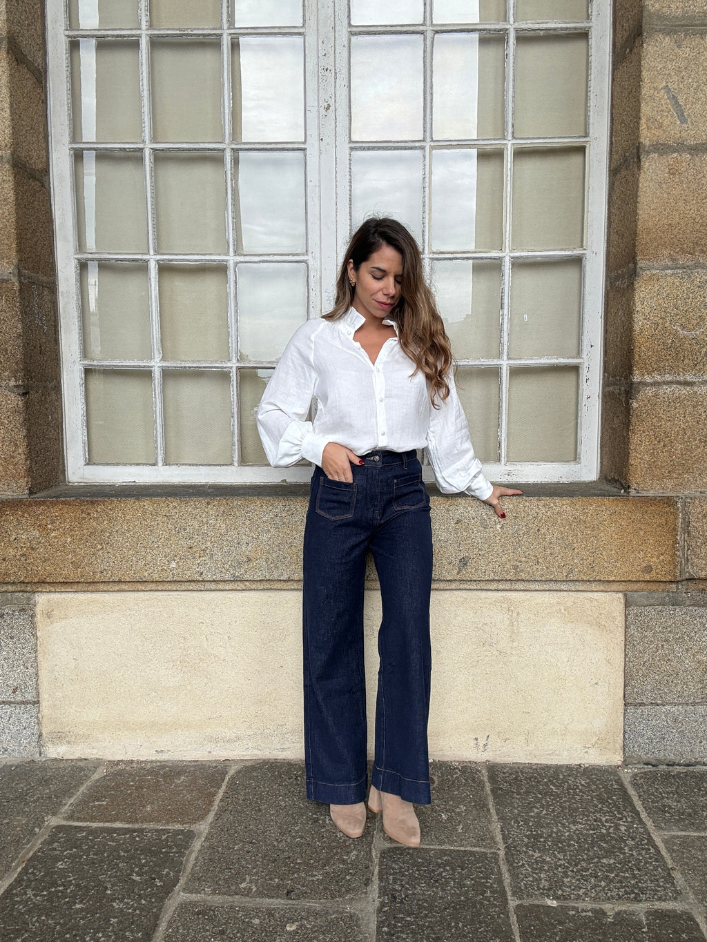 Blouse Blanche Léonie