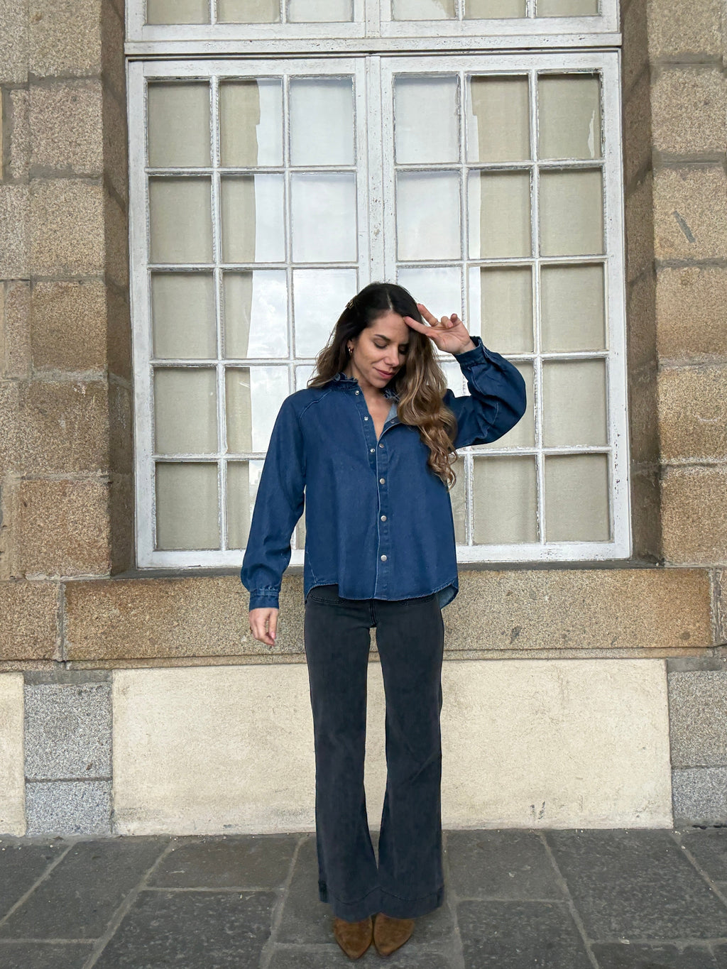 Surchemise En Jean Livia