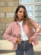 Chaqueta Vaquera Céleste Rosa Viejo