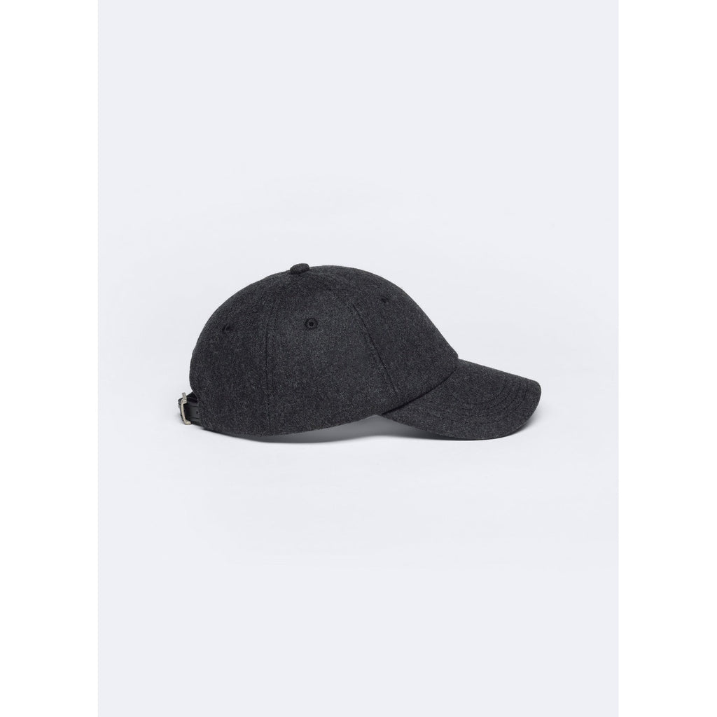 Wool Blend Cap - Gray