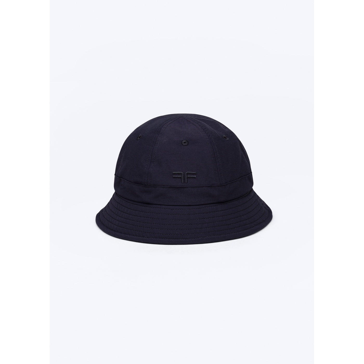 Bucket Hat In Water-Repellent Technical Fabric - Navy Blue
