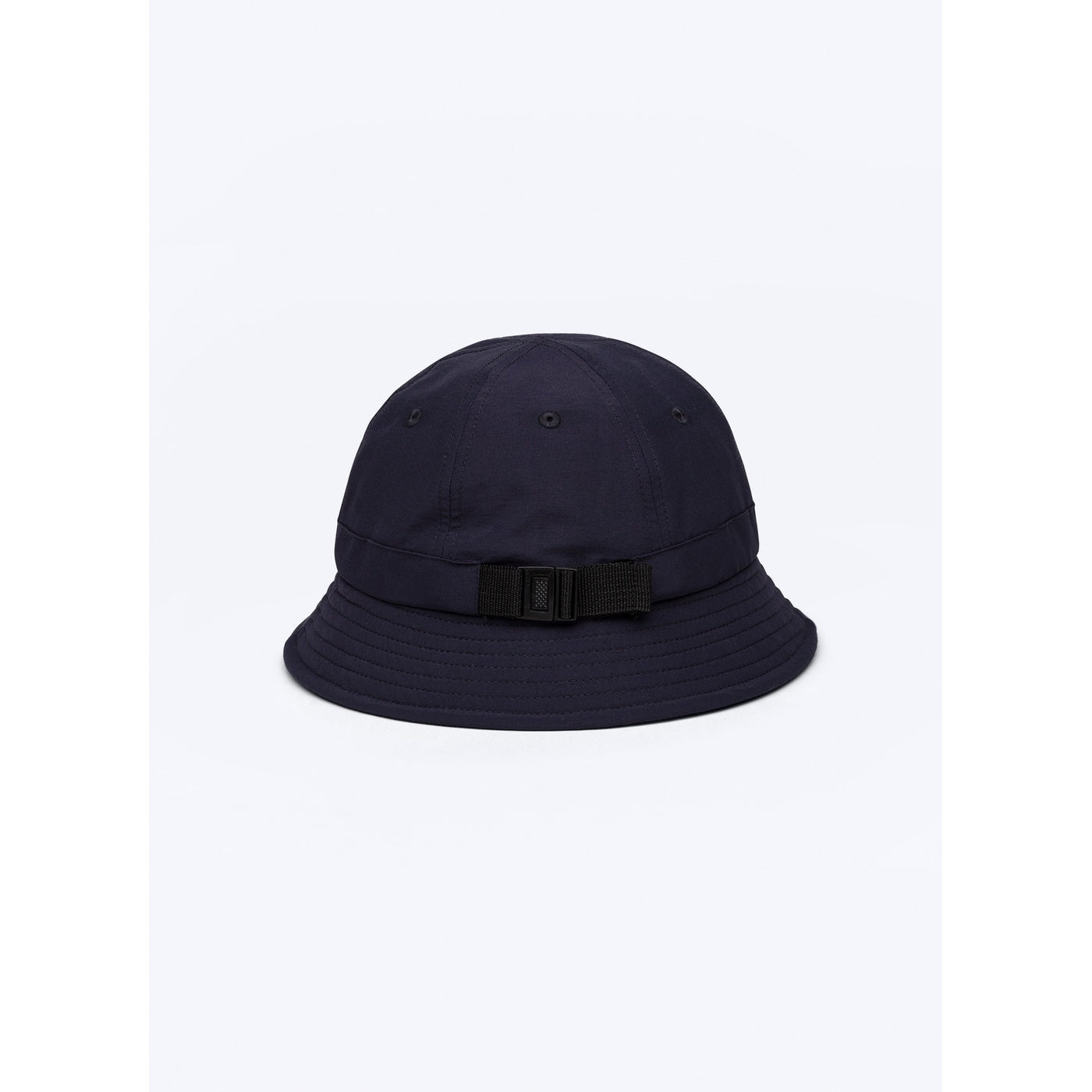 Bucket Hat In Water-Repellent Technical Fabric - Navy Blue
