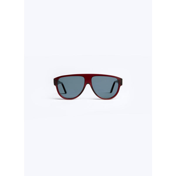 Fursac - Pilot Sunglasses Bordeaux - Bordeaux - Blue Lenses