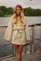 Robe Cache Cœur Marcy - Kaki