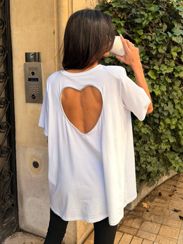 Tee Shirt Amor - Blanc