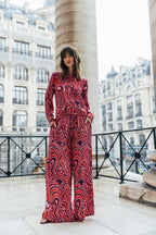 Rebecca Trousers - Pink Cosmic