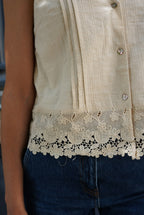 Eloi Lace Top Beige