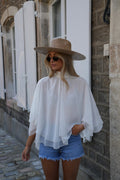 Blouse Fluide Lucia - Blanche