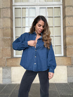 Livia denim overshirt
