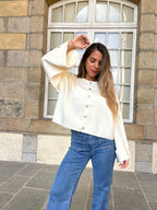Cardigan Judith Blanc Cassé