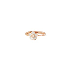 Ring Blume - 9 Karat Roségold