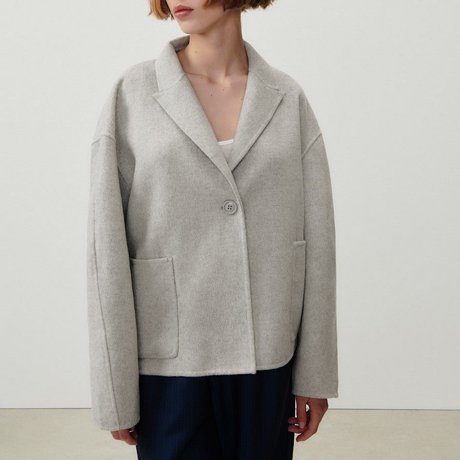 Manteau Court Boule - Polaire Chine - Femme