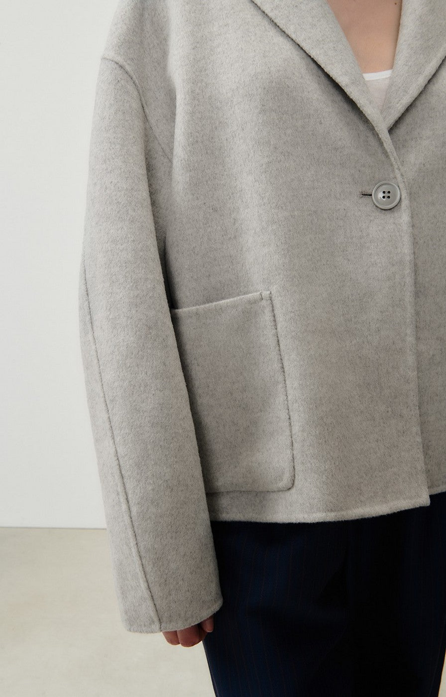 Manteau Court Boule - Polaire Chine - Femme