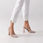 Chaussures À Talons Dahl Blush - Lin Rose