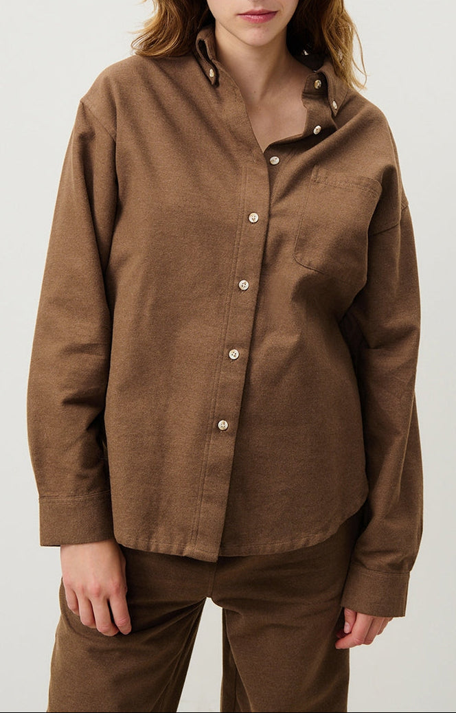 Chemise - Marron Glace Chine - Femme