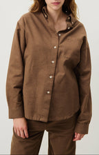 Chemise - Marron Glace Chine - Femme
