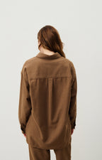 Chemise - Marron Glace Chine - Femme