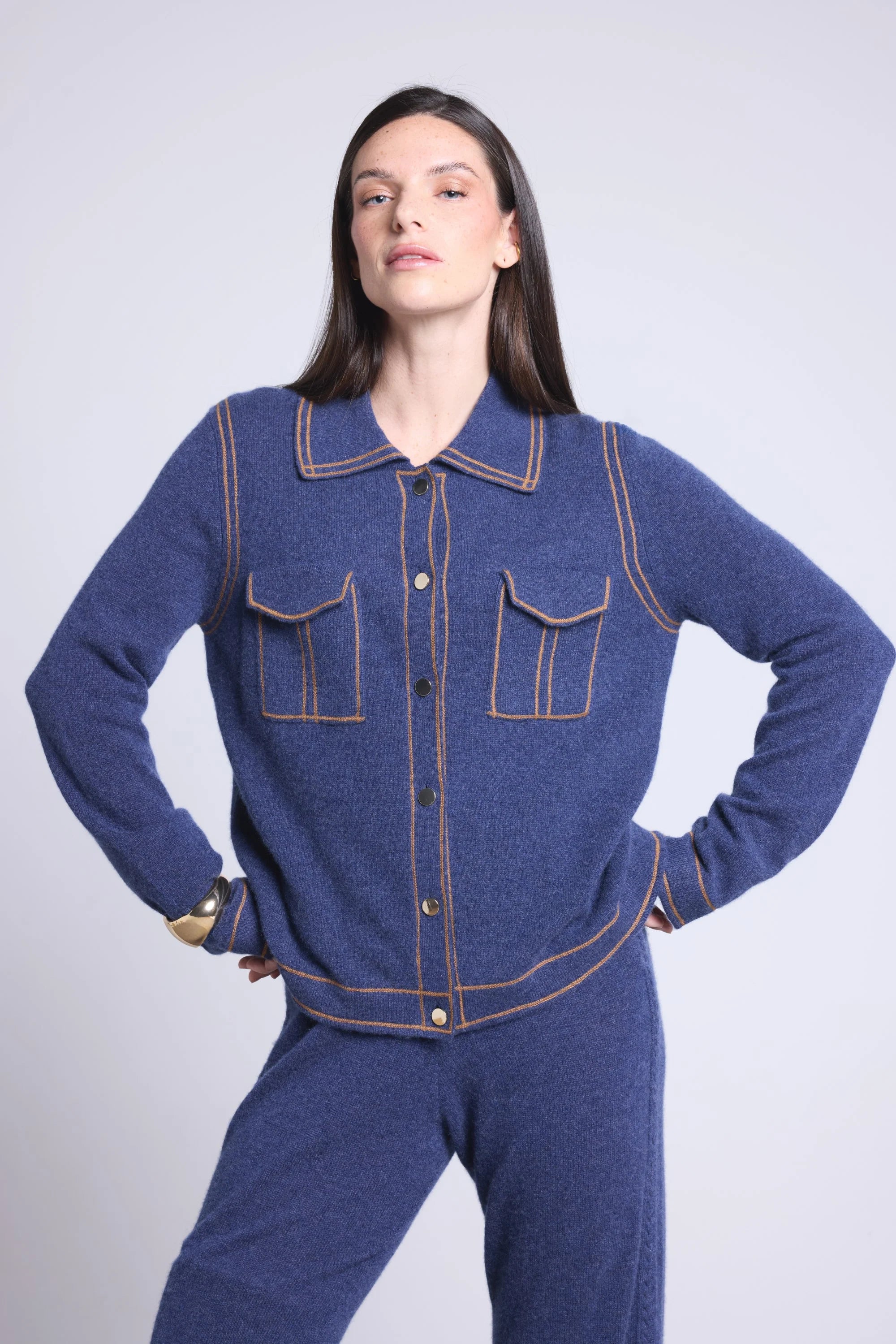 Camisa Denim Dalila - Índigo - Mujer