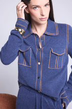Camisa Denim Dalila - Índigo - Mujer
