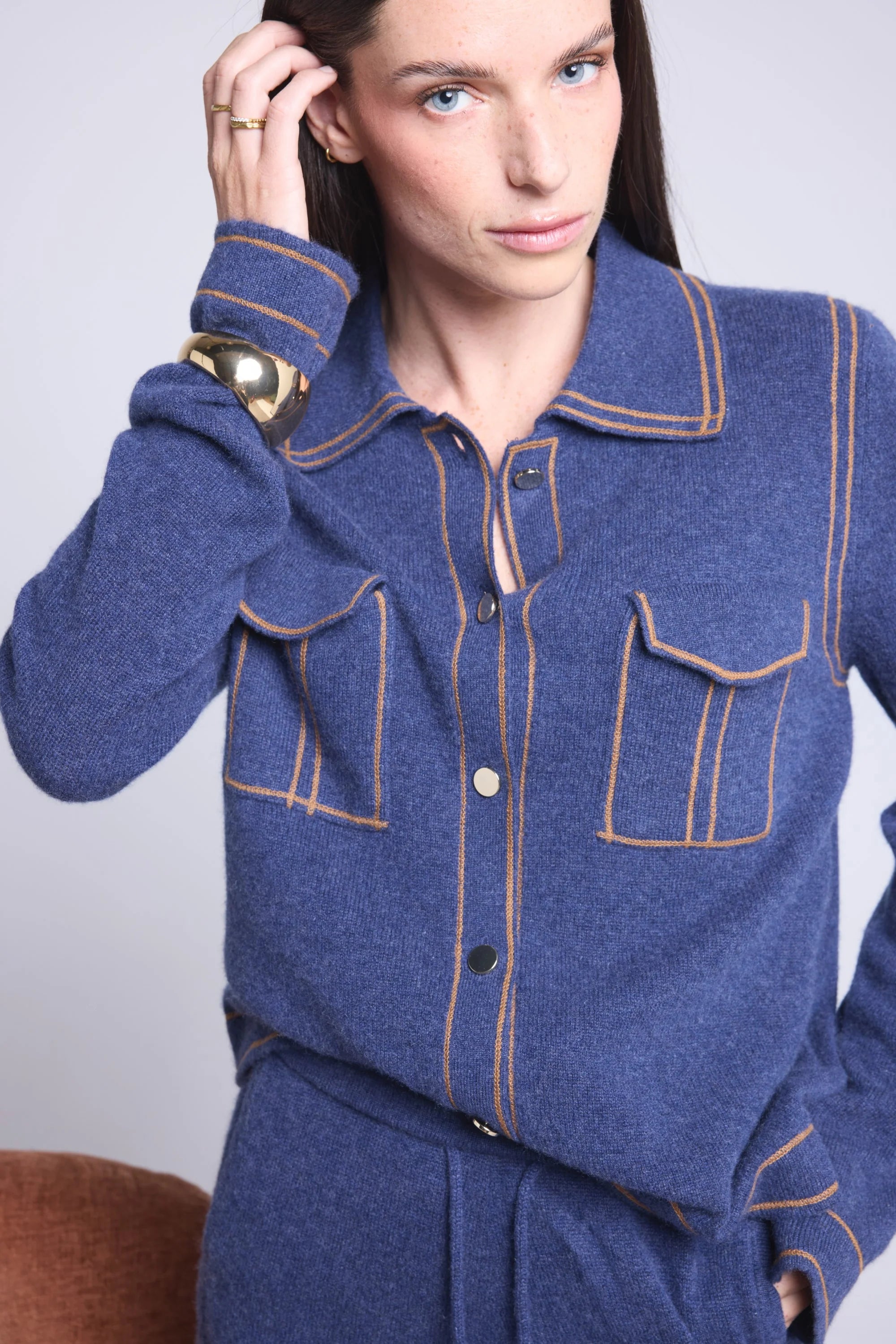 Camisa Denim Dalila - Índigo - Mujer