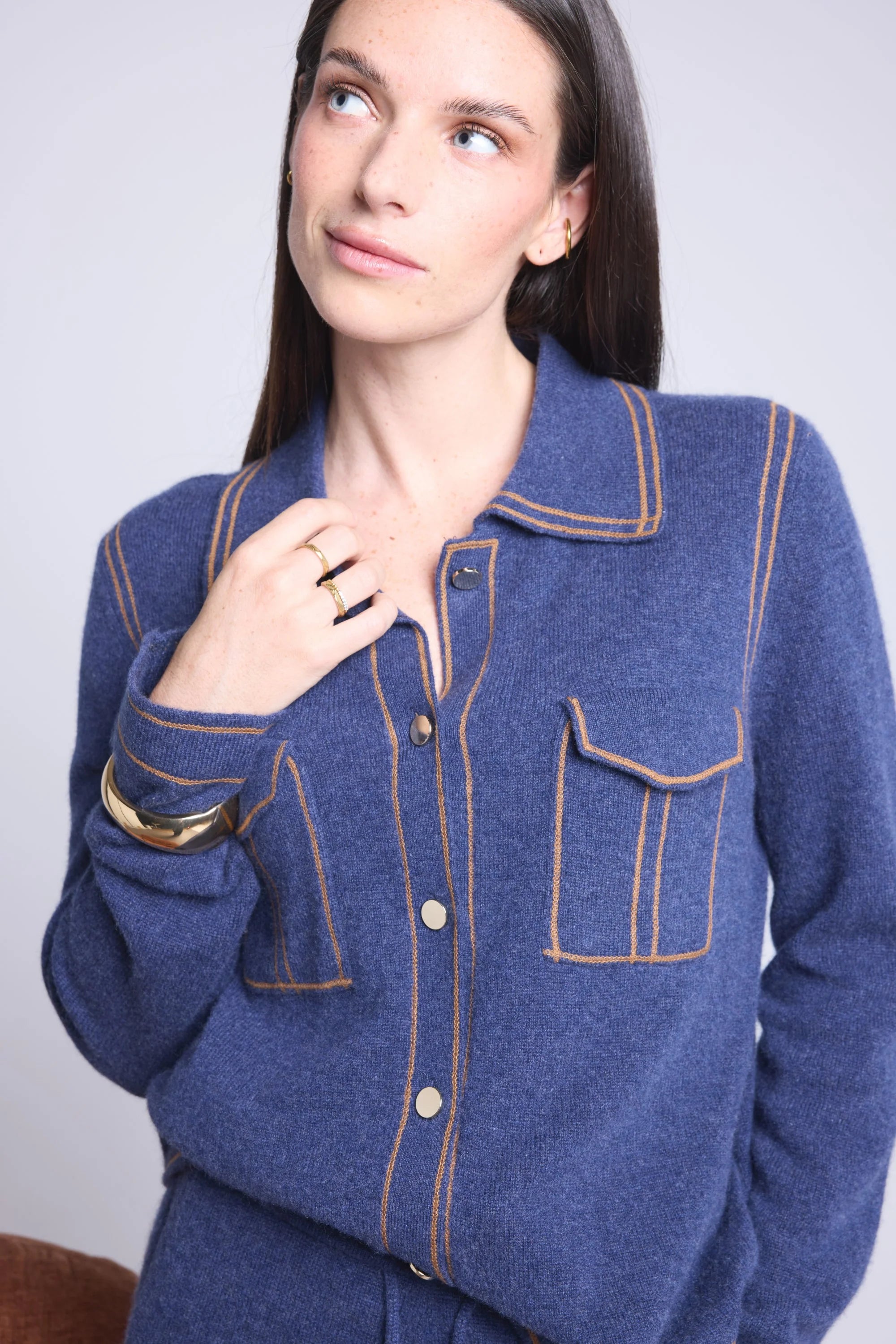 Camisa Denim Dalila - Índigo - Mujer