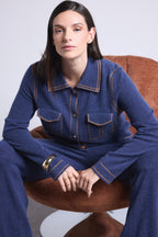 Camisa Denim Dalila - Índigo - Mujer