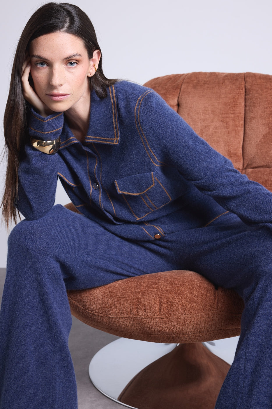 Camisa Denim Dalila - Índigo - Mujer
