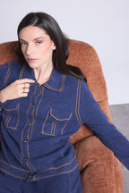 Camisa Denim Dalila - Índigo - Mujer