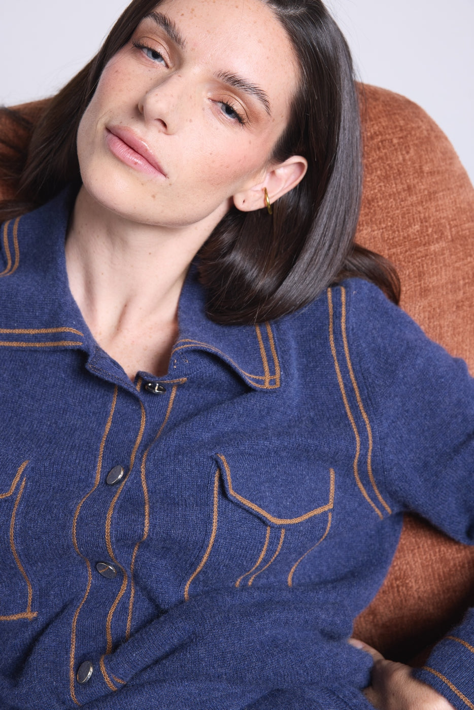 Camisa Denim Dalila - Índigo - Mujer