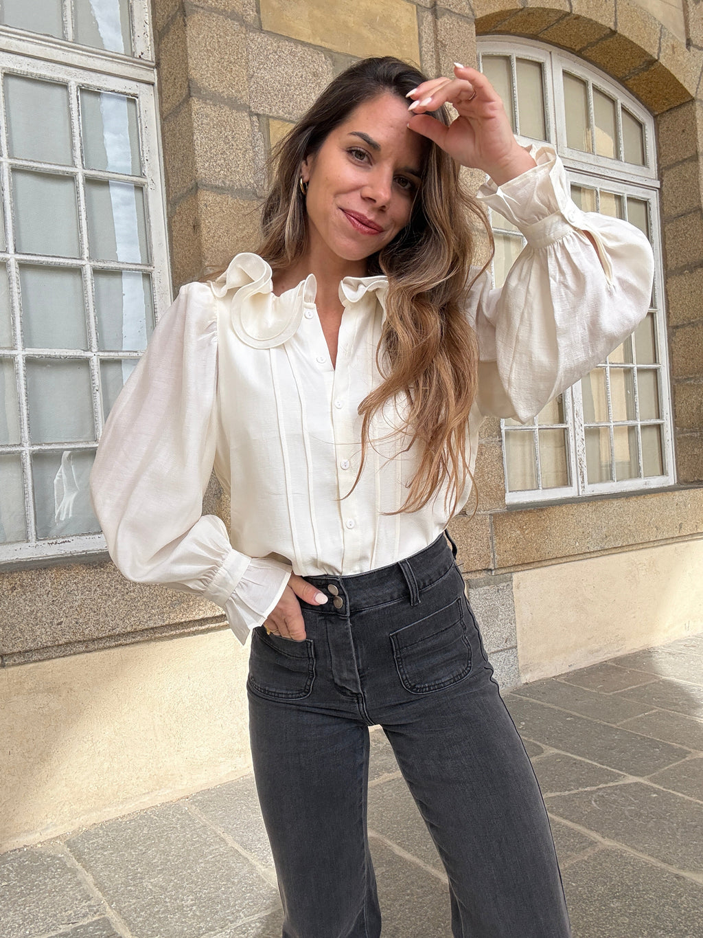 Blusa Brune crudo