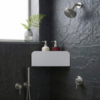 Corner Shower Shelf - The Soothing - Metallic Gray