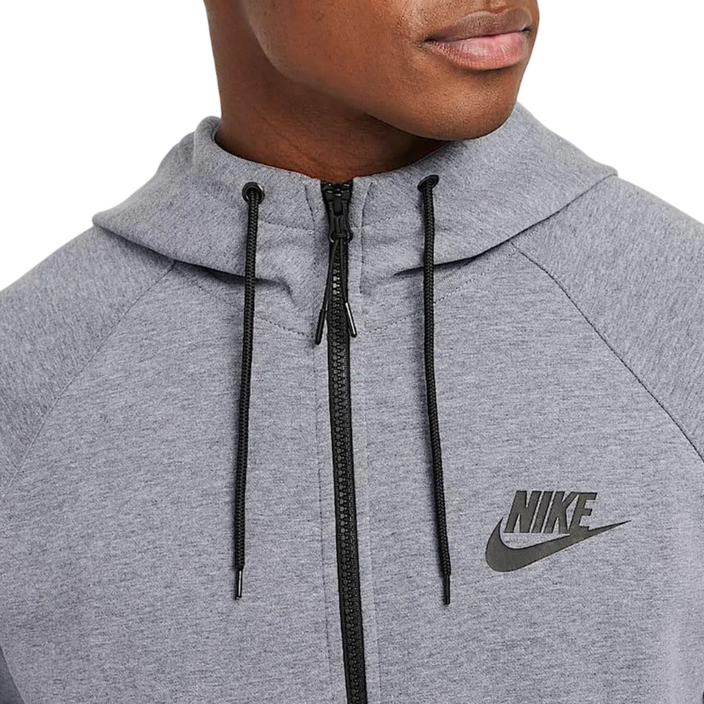 Men's Nike Sportswear Tech Essentials Zip-Up Hoodie - Grey, Black