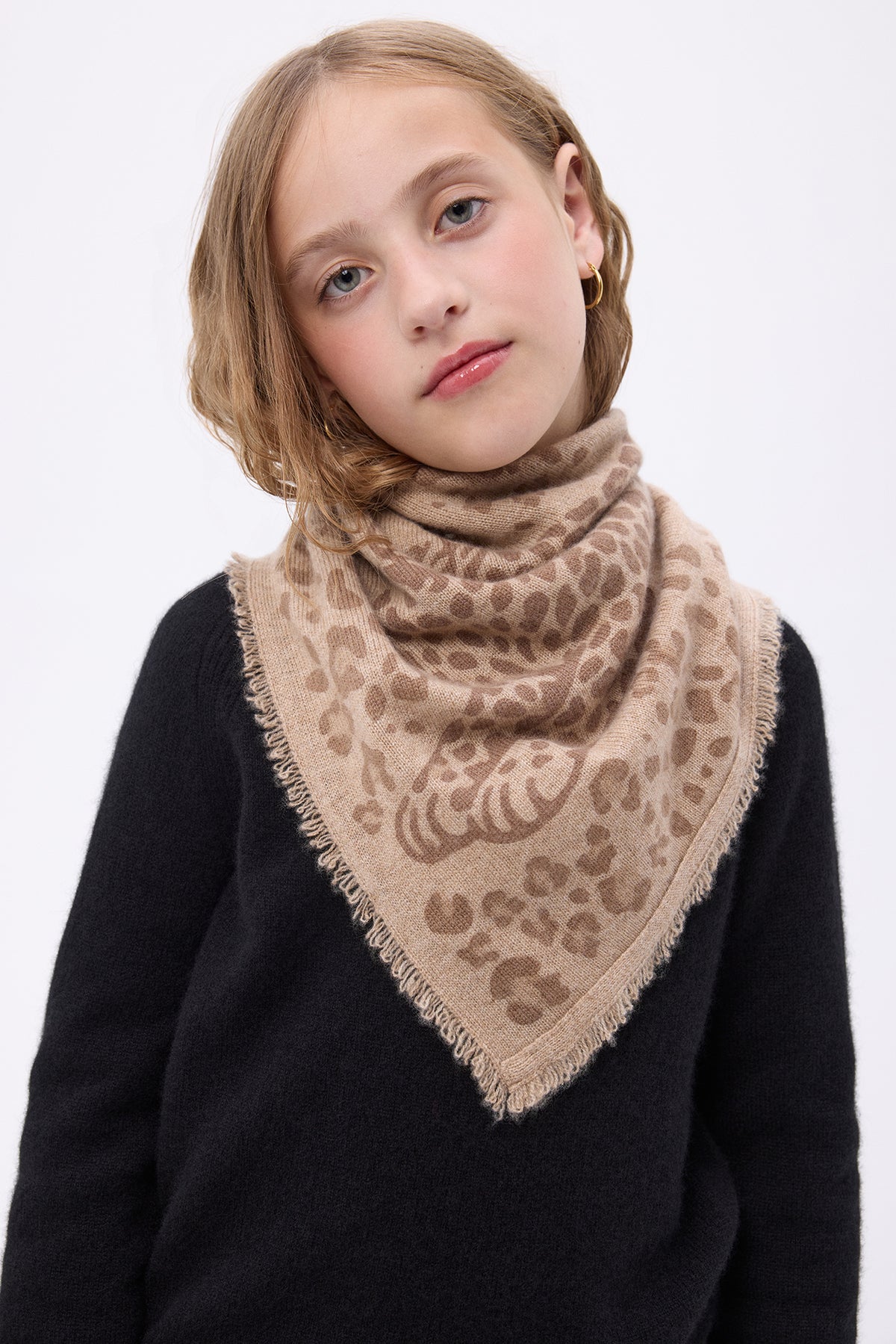 Small Dea Bandana - Beige - Kids