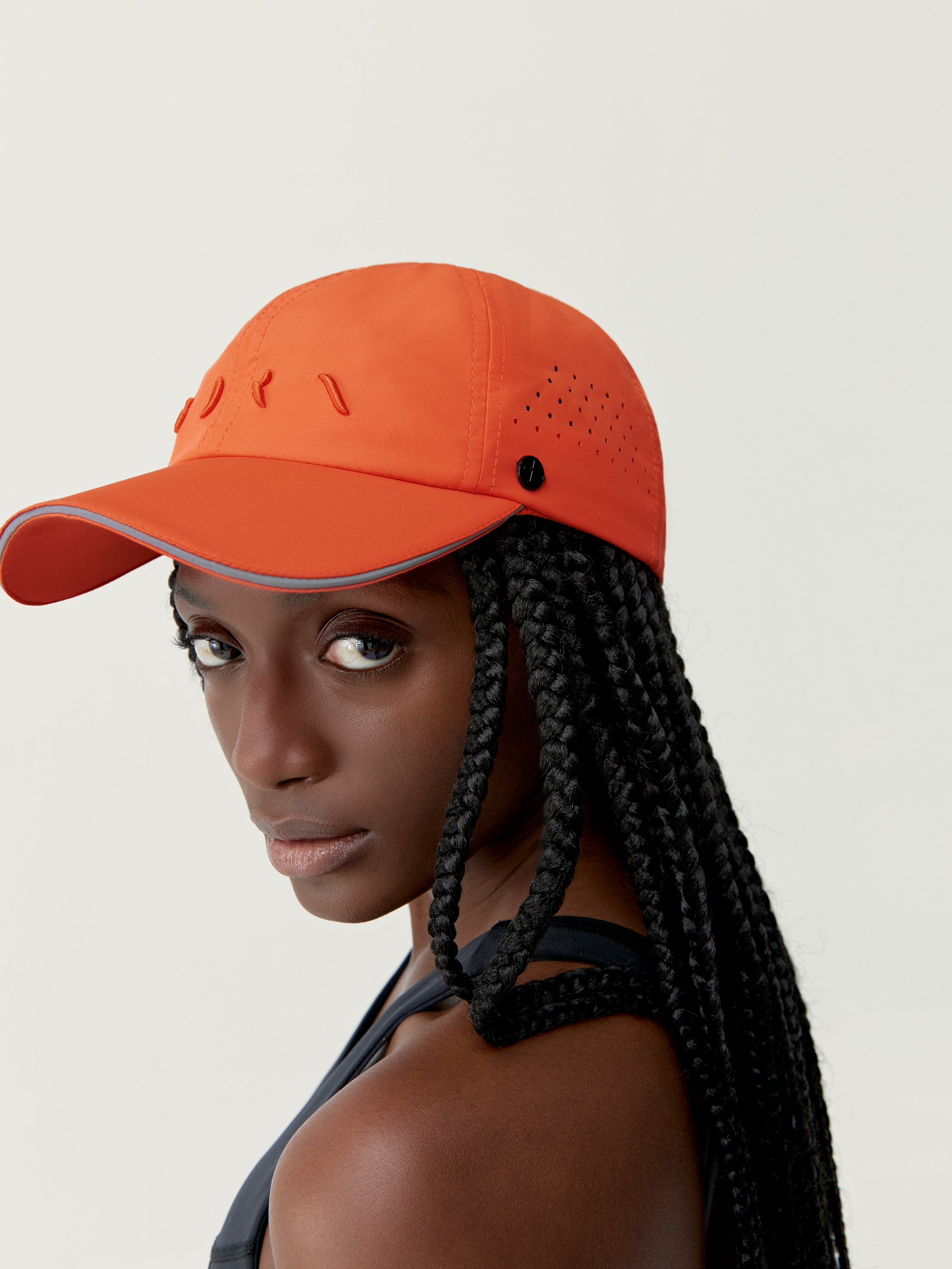 Casquette Deckel - Corail Brillant - Femme