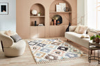 Delya - Tapis D'Intérieur - Polypropylène - Multicolore