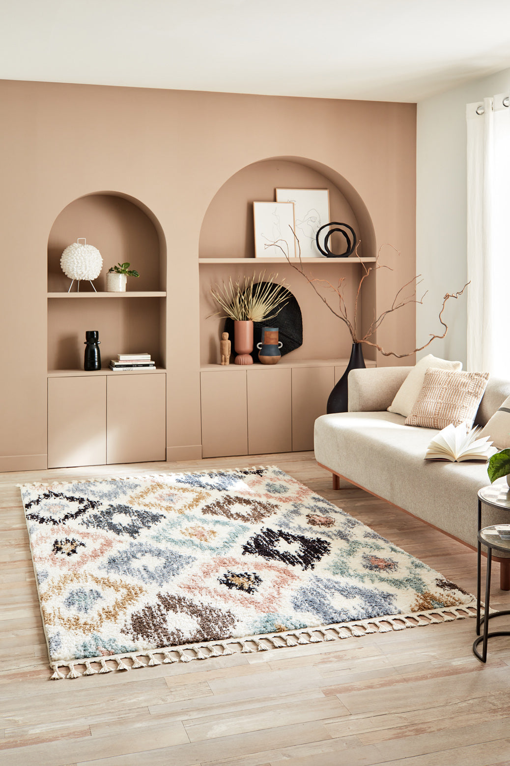 Delya - Tapis D'Intérieur - Polypropylène - Multicolore